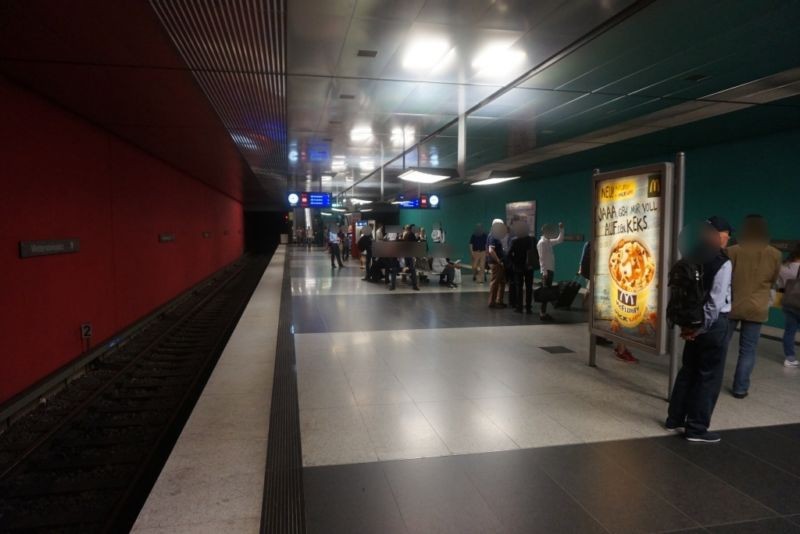 Wettersteinplatz Bahnsteig Nord