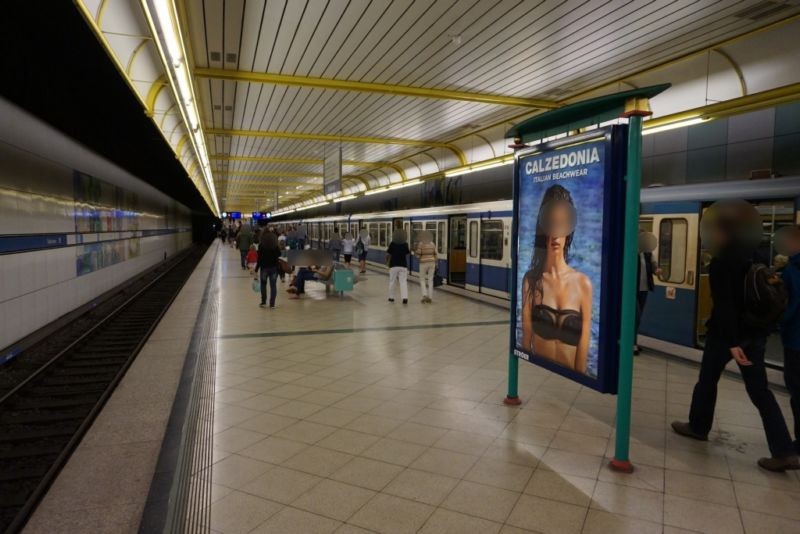 Thalkirchen/U-Bahnsteig Gleis 1, 2. Sto.