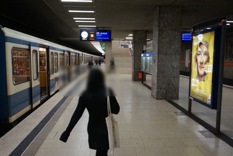 Bonner Platz/U-Bahnsteig Gleis 1, 2. Sto.