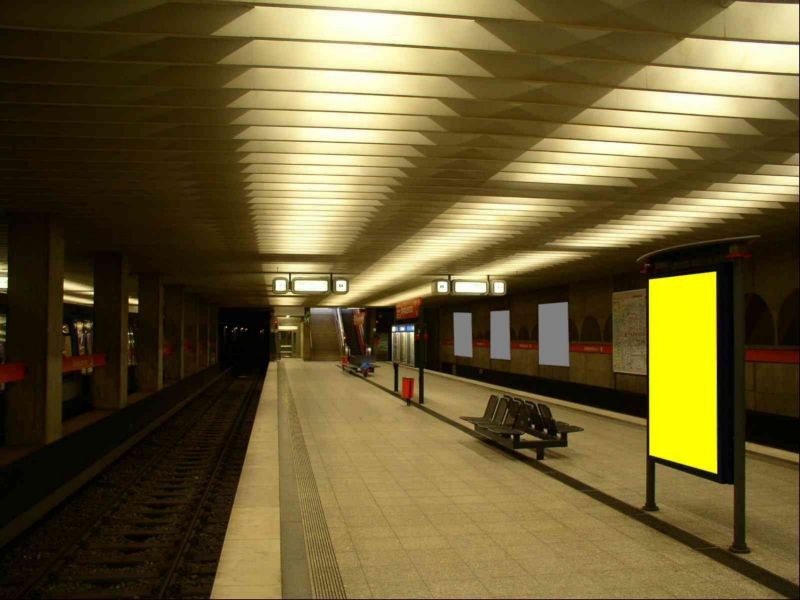 Olympiazentrum/Bahnsteig Gleis 1 Nord