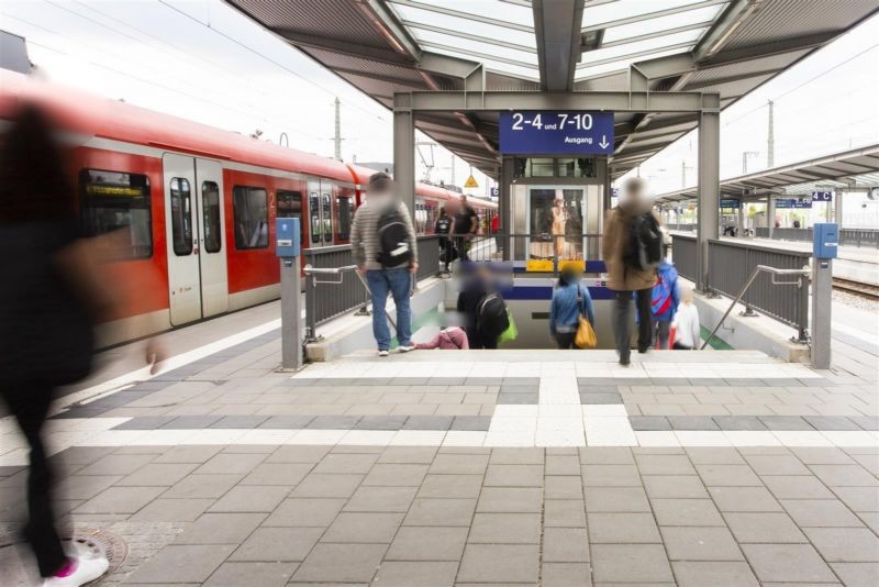 Bf Pasing, Bstg., Gl. 5/6, Abschnitt B, Automat