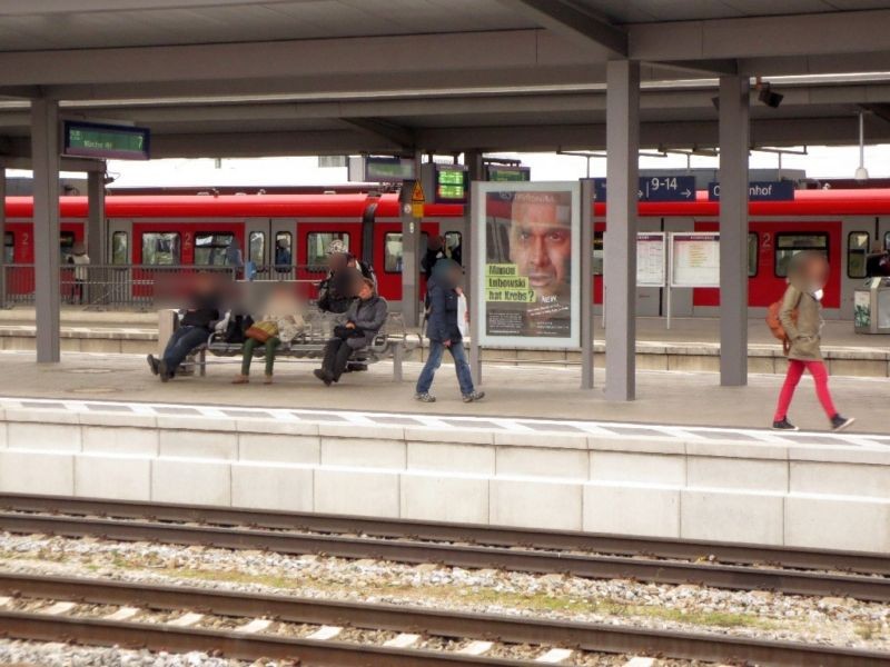 S-Bf Ostbahnhof, Bstg., Gleis 8 Abschnitt B,2.Sto.