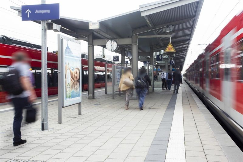 Bf Pasing, Bstg., Gleis  4, Abschnitt A, 1. Sto.