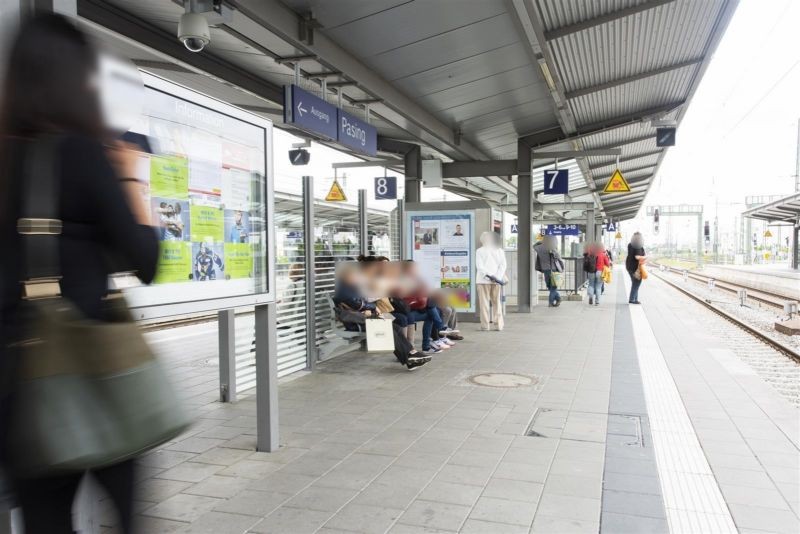 Bf Pasing, Bstg., Gleis 7/8, Abschnitt A, Automat