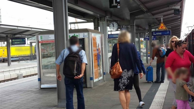 Bf Pasing, Bstg., Gl. 7, Abschn. C, 1.Sto. Automat