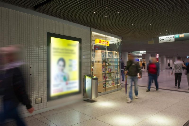 Hbf 1.UG U-Bahn Ausg. Schillerstr.