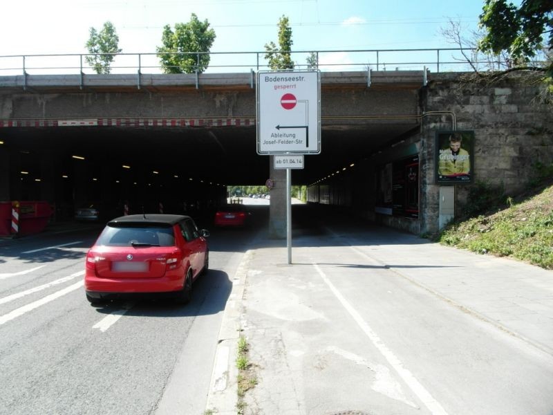 Pippinger Str. geg. 25 vor DB Ufg.