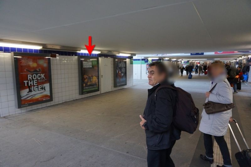 Bf Pasing, Ufg Abg. Gl. 8/9 li Ri. Bf-Vpl., 2. Sto