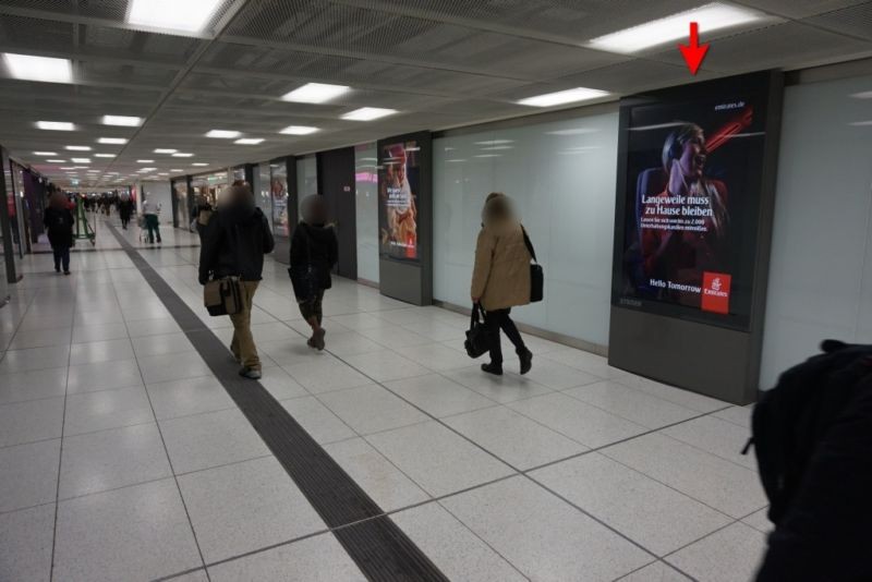 Hbf, 1.UG S-Bahn Ri., Ausg. Starnberger Bf. li. 4.