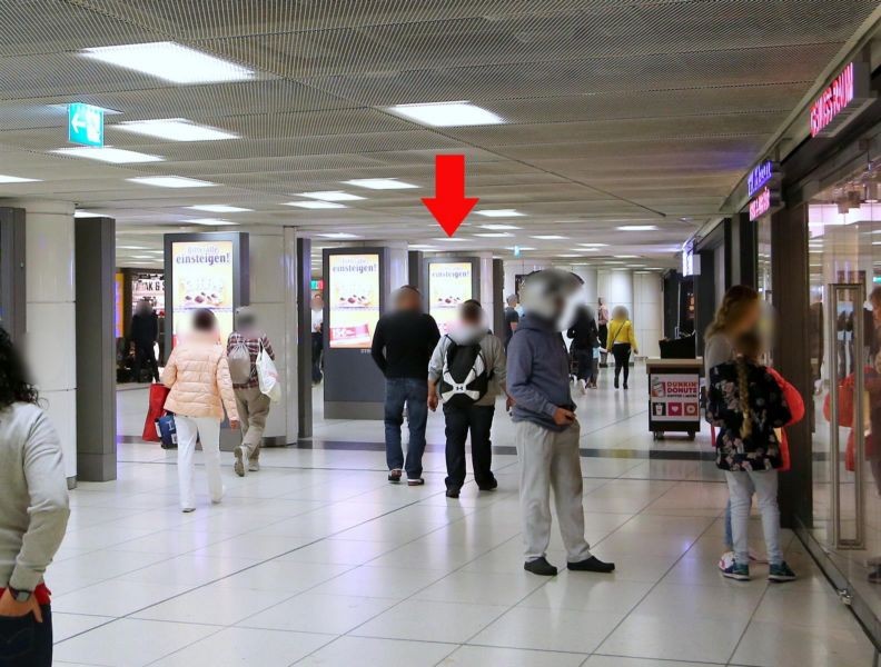 Hbf, S-Bahn-Verteilereb. -1,Säule5,Stele West