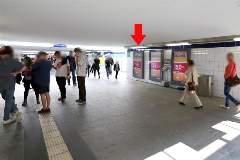 Bf Pasing,Haupttunnel Höhe Gl.4/5,1.Fl. re.