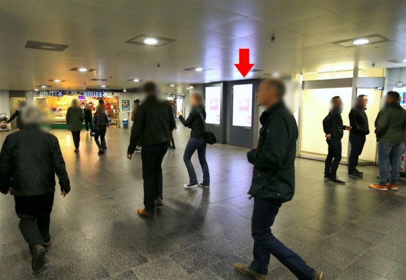 S-Bf Isartor, UG 1, Ost, links der Ecke, 2