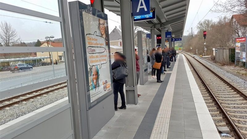 S-Bf Argelsried, Bstg., Gl. 3 Ri. Muc., 1. Sto.