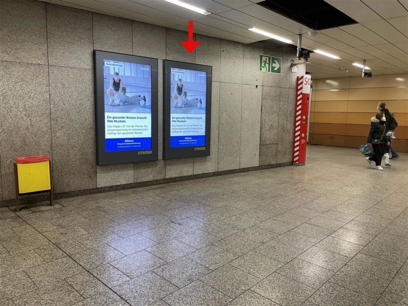 U-Bf Karlsplatz, Sperrengeschoss re. Fl.