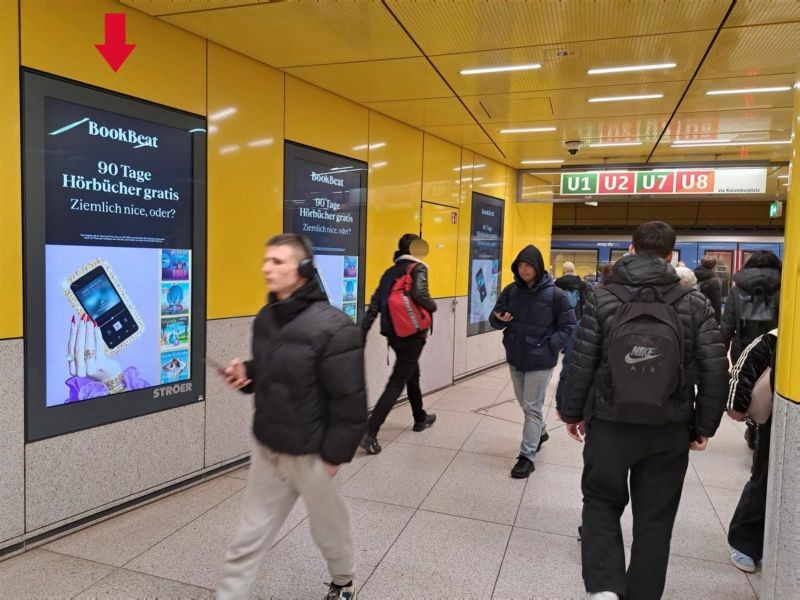 U-Bf Sendl.Tor,mi.Querschlag,re.Ri.Gl.2 v.1,li.Sto