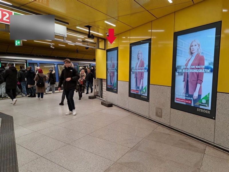 U-Bf Sendl.Tor, Sto. 16 im Bahnsteiggesch.