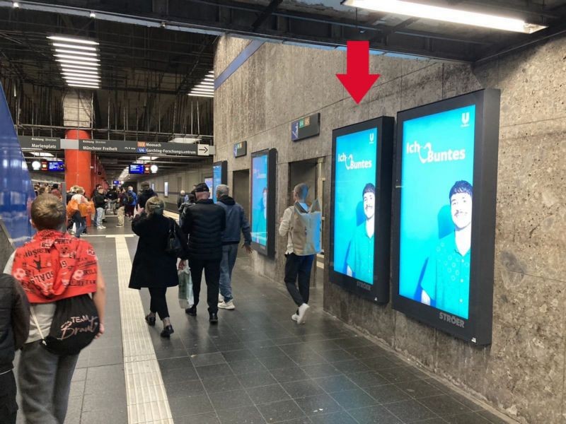 U-Bf Odeonspl., Bstg. Süd Durchgang 3. Sto. - 01