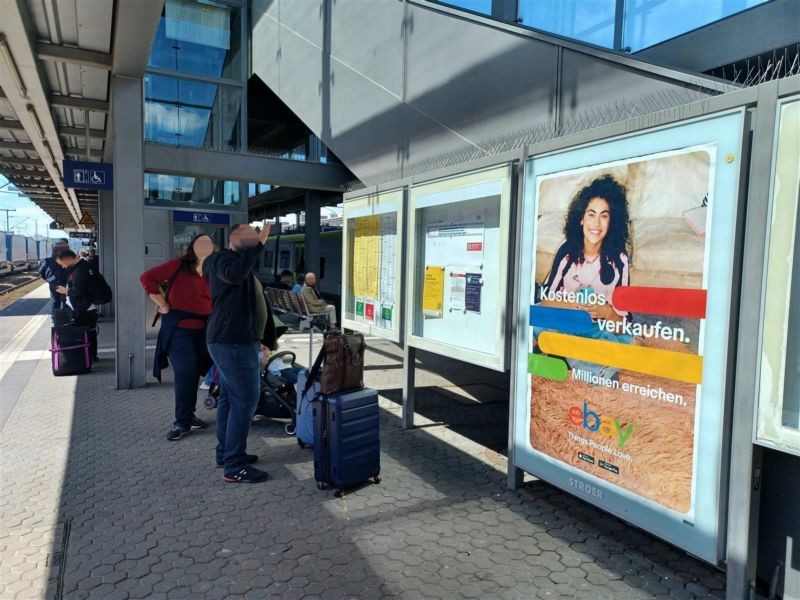 Hbf, Bstg., Gleis 9, 2. Sto.