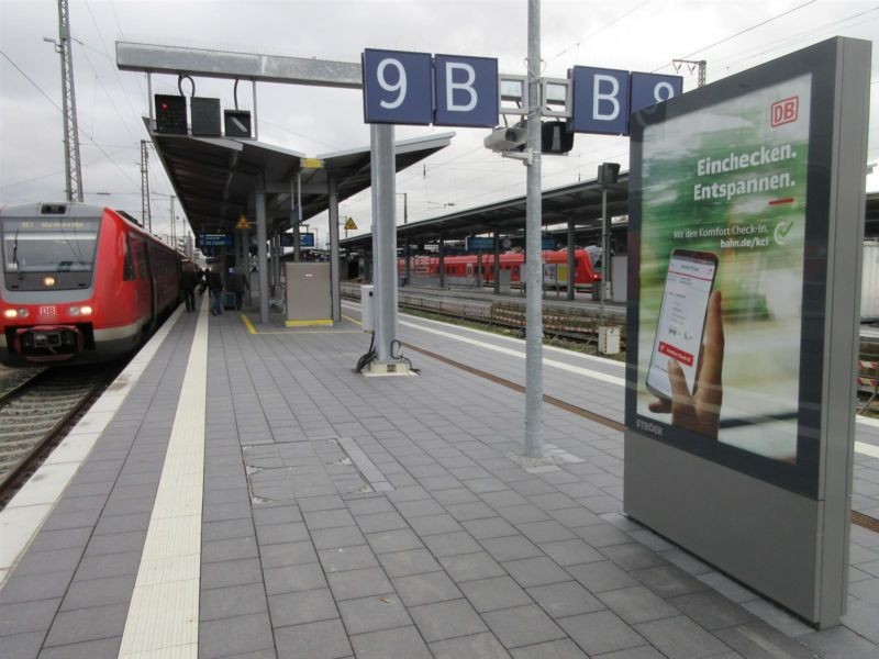 Hbf, Bstg., Gleis 8/9, Abschn. B Si. Gl 9, 3. Sto