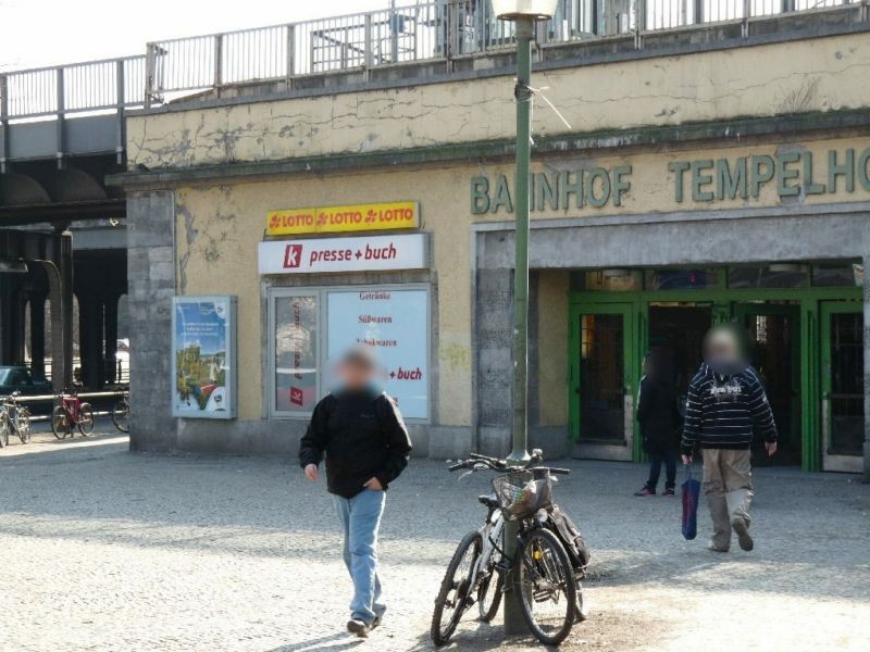 S-Bf Tempelhof, Bf-Gebäude,/Tempelhofer Damm