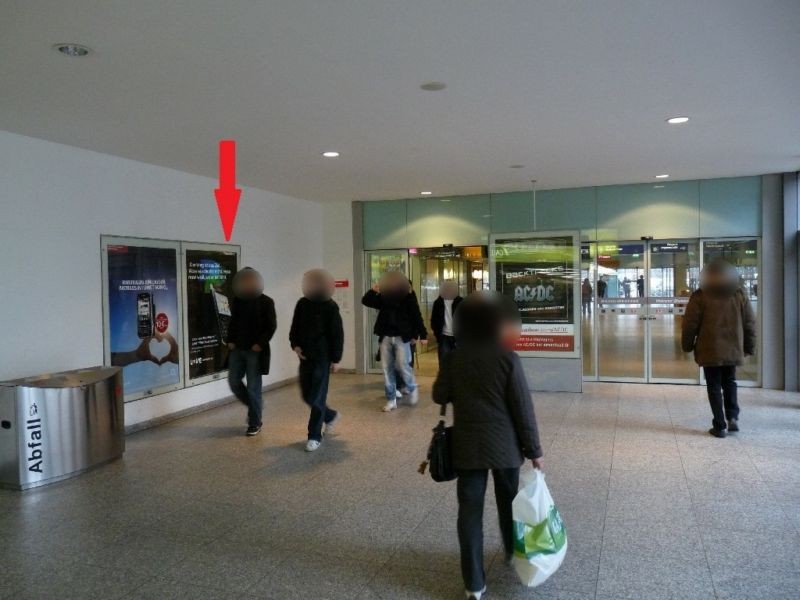 Bf Ostbahnhof, Westgang, zu Bstg. Gl. 1, 4.Sto.