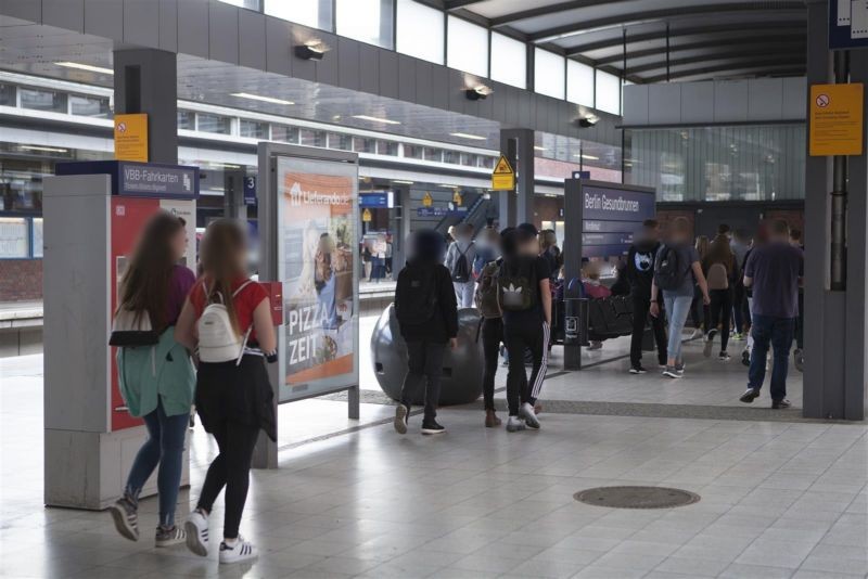 S-Bf Gesundbr., Gl. 1, Aufg z. Swinemünder Str.