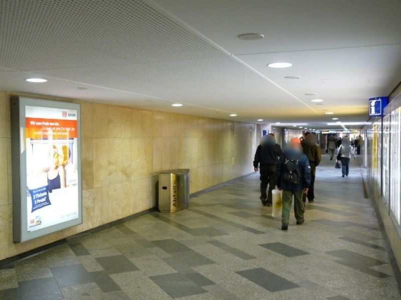 Bf Ostbahnhof, Ostgang, zw. Aufg. Gl.2/3 u. 6/7
