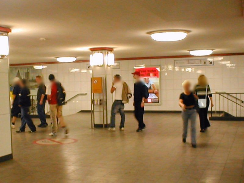S-Bf Potsdamer Pl., Zw.-Geschoss,zw. Abg. u. Kiosk