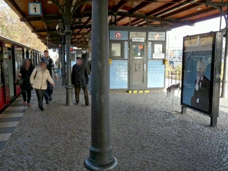 S-Bf Friedenau,Bstg., Gl. 1,neb.Bank