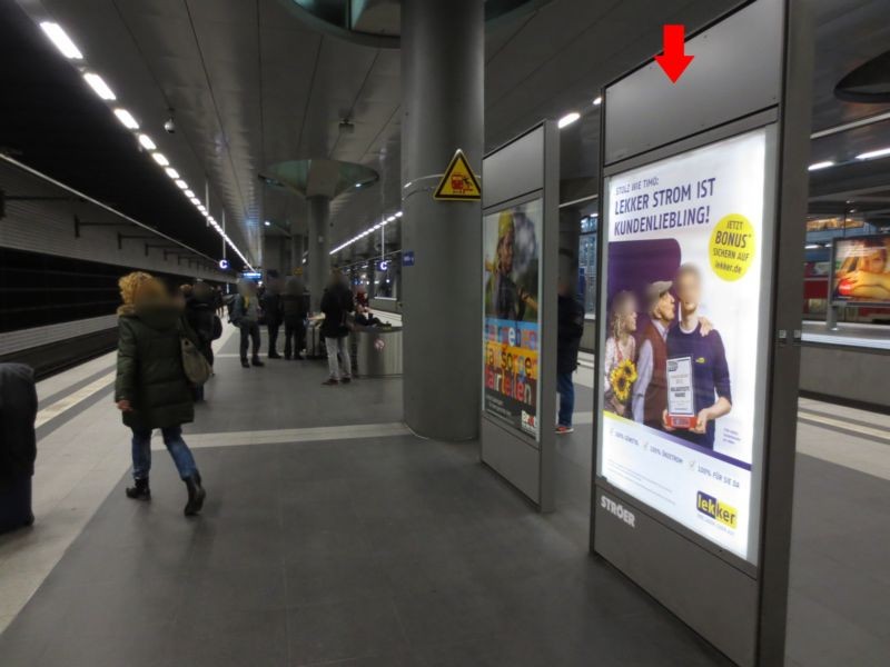 Hbf Ebene -2 Bstg.,Gl. 1, 4. Sto.