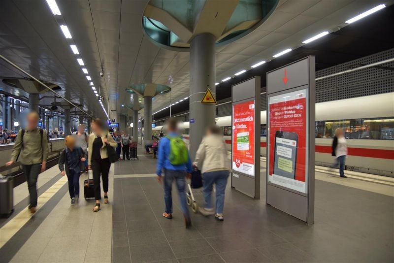 Hbf Ebene -2 Bstg.,Gl. 2, 3. Sto.