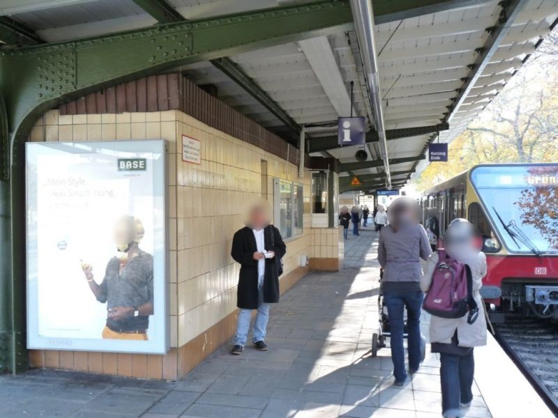 S-Bf Frankfurter Allee, S-Bstg.,Gl. 1, an Aufsicht