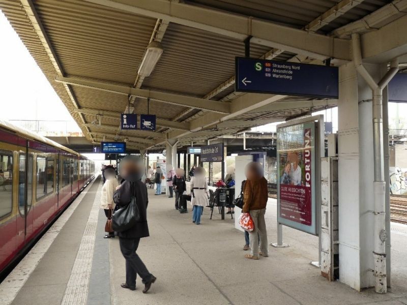 S-Bf Friedrichsfelde Ost, Bstg., Gl. 1,2 Sto.