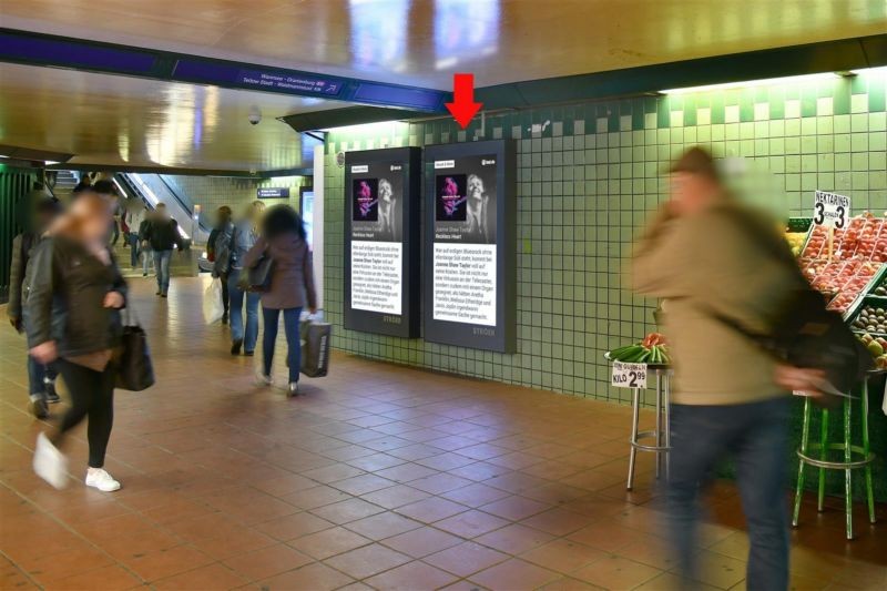 S-Bf Wittenau, Nord Eh geg.Übg.z.U-Bahn 2.Sto.