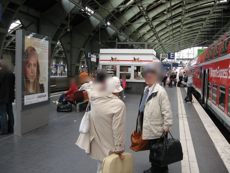 Bf Ostbahnhof, Bstg., Gl. 7, Abs. E, 2. Sto.