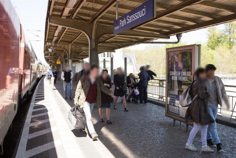 Bf Park Sanssouci, Bstg., Ri. Werder, Gleis 1