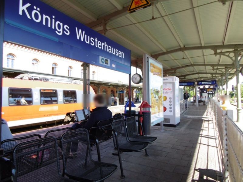 S-Bf Königs-Wusterhausen, Bstg. Gl. 2/3 Seite Gl.3