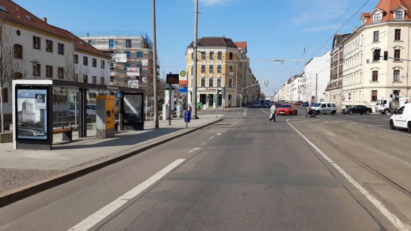 Georg-Schumann-Str./Slevogtstr. re./We.li.