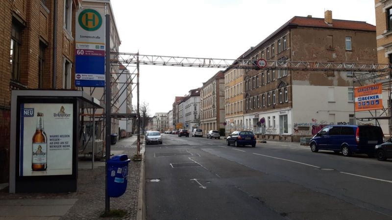 Gießerstr. geg.  58/Siemensstr./We.li.