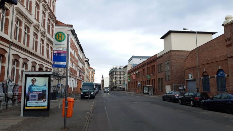 Gießerstr. Nh.  30 vor Markranstädter Str./We.li.
