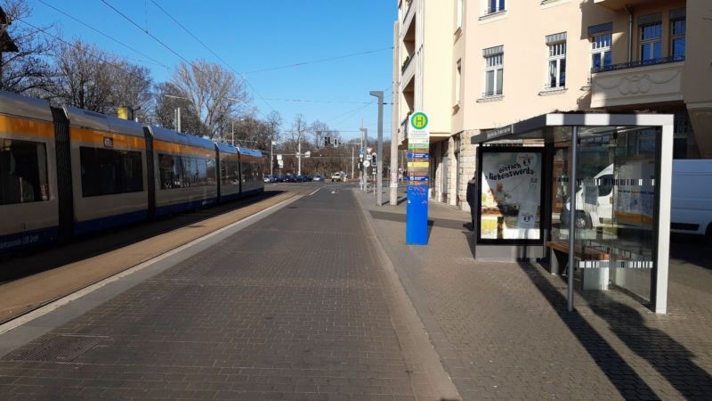 Jahnallee vor Luppenstr./HST Angerbrücke/We.re.