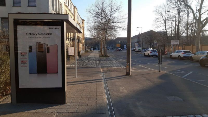 Johannisallee 100 m nach Liebigstr./We.li.