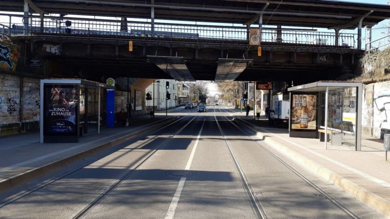Lützowstr. nach Blochmannstr./We.li.