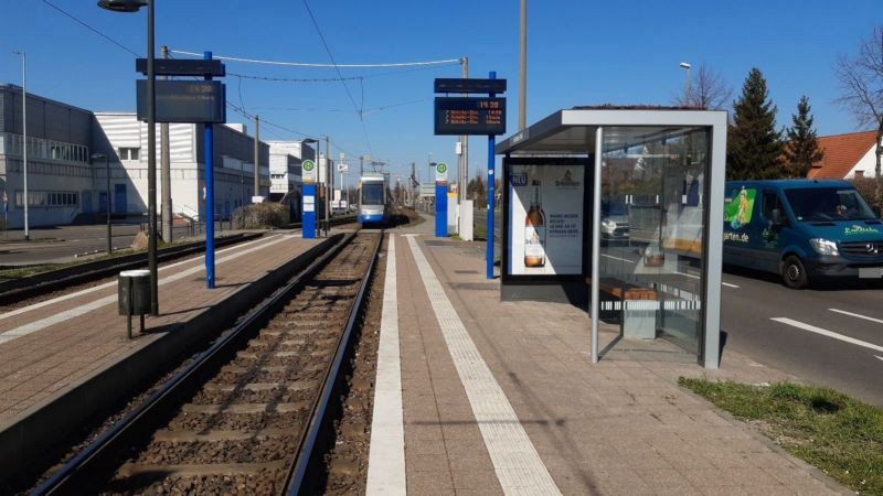Paunsdorfer Allee/Riesaer Str. HST Bahn/We.re.