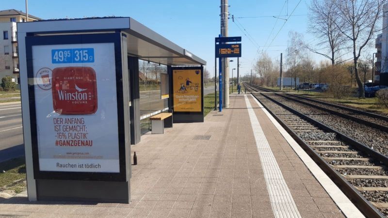 Paunsdorfer Allee vor Hermelinstr. re./We.li.
