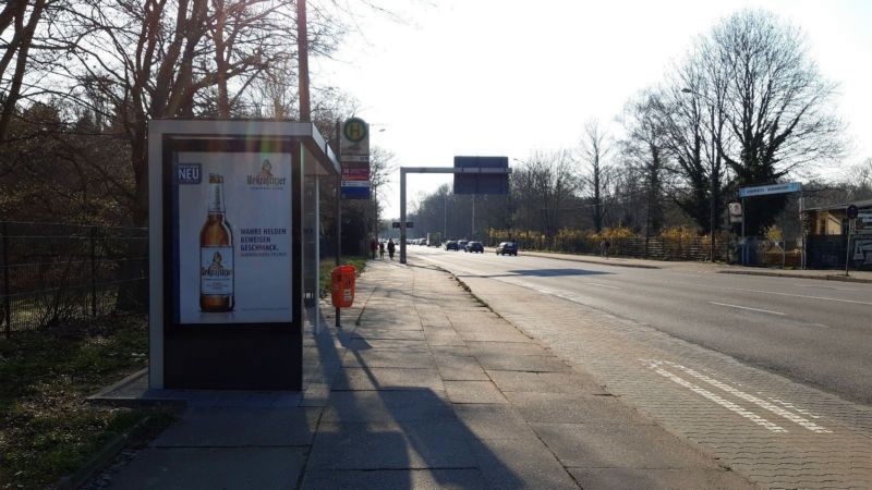 Schleußiger Weg vor B2/We.li.