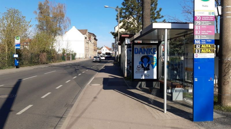 Tauchaer Str. vor Kiebitzstr./We.re.