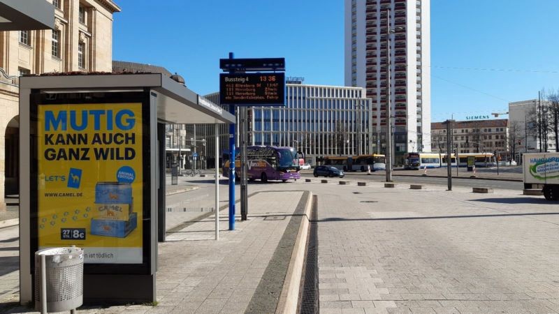 Willy-Brandt-Platz Nh. 7 vor Hbf/Bussteig 4/We.li.