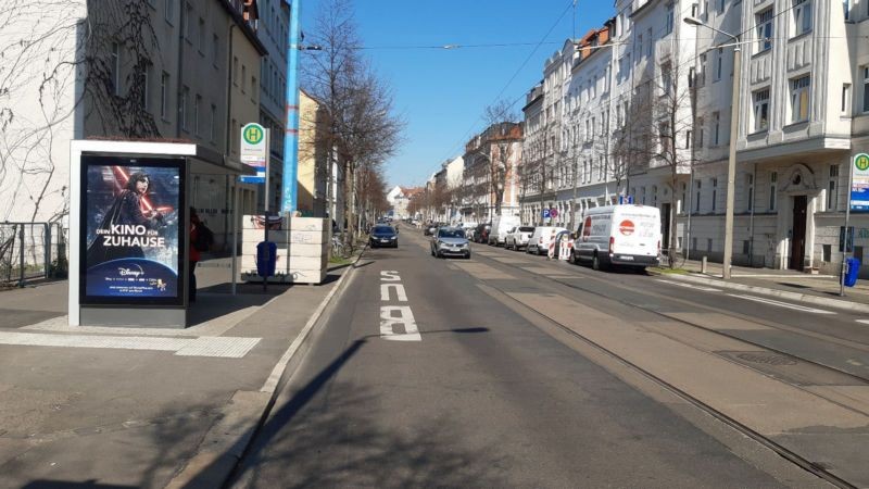Wittenberger Str. vor Theresienstr./We.li.