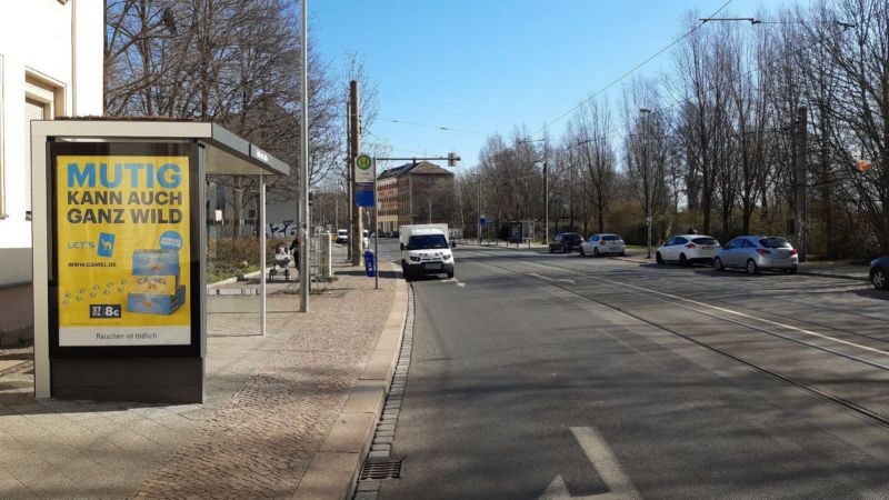 Wurzner Str. vor  77b vor Grassdorfer Str./We.li.